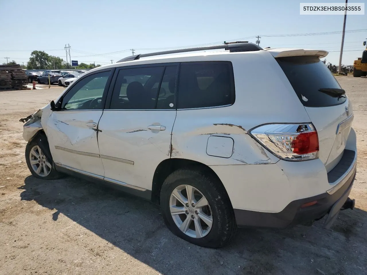 2011 Toyota Highlander Base VIN: 5TDZK3EH3BS043555 Lot: 68663924