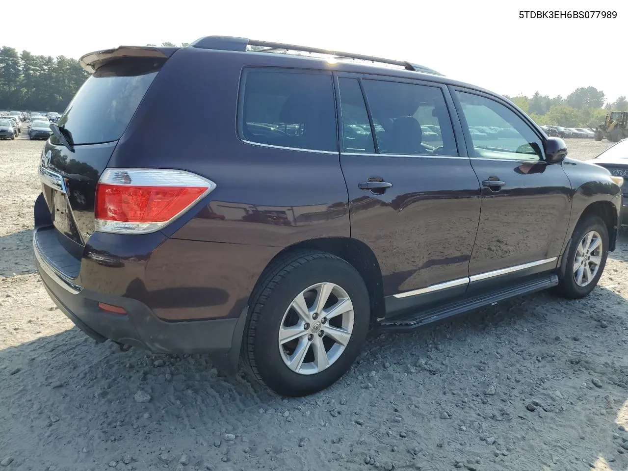 2011 Toyota Highlander Base VIN: 5TDBK3EH6BS077989 Lot: 68735524