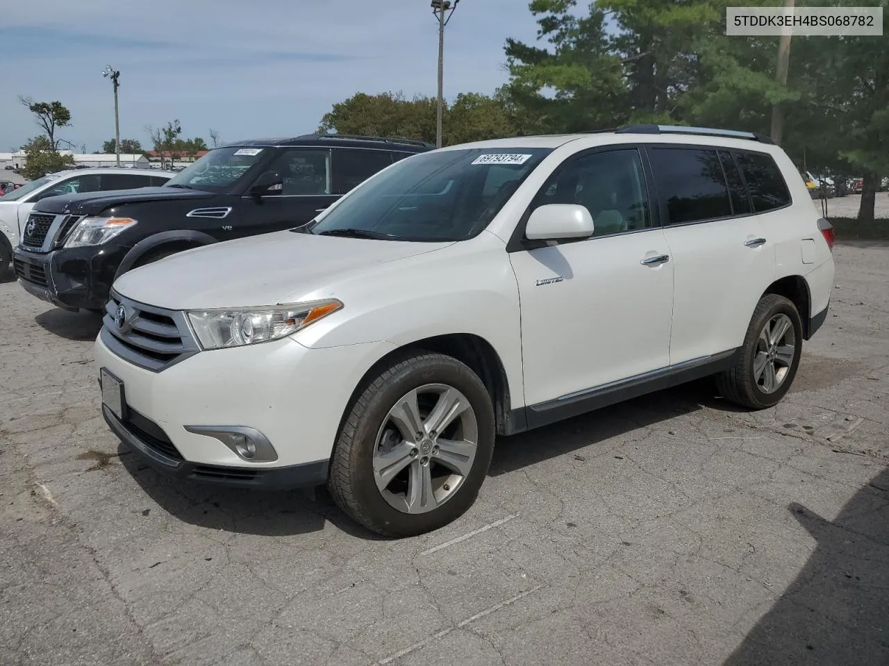 2011 Toyota Highlander Limited VIN: 5TDDK3EH4BS068782 Lot: 69793794