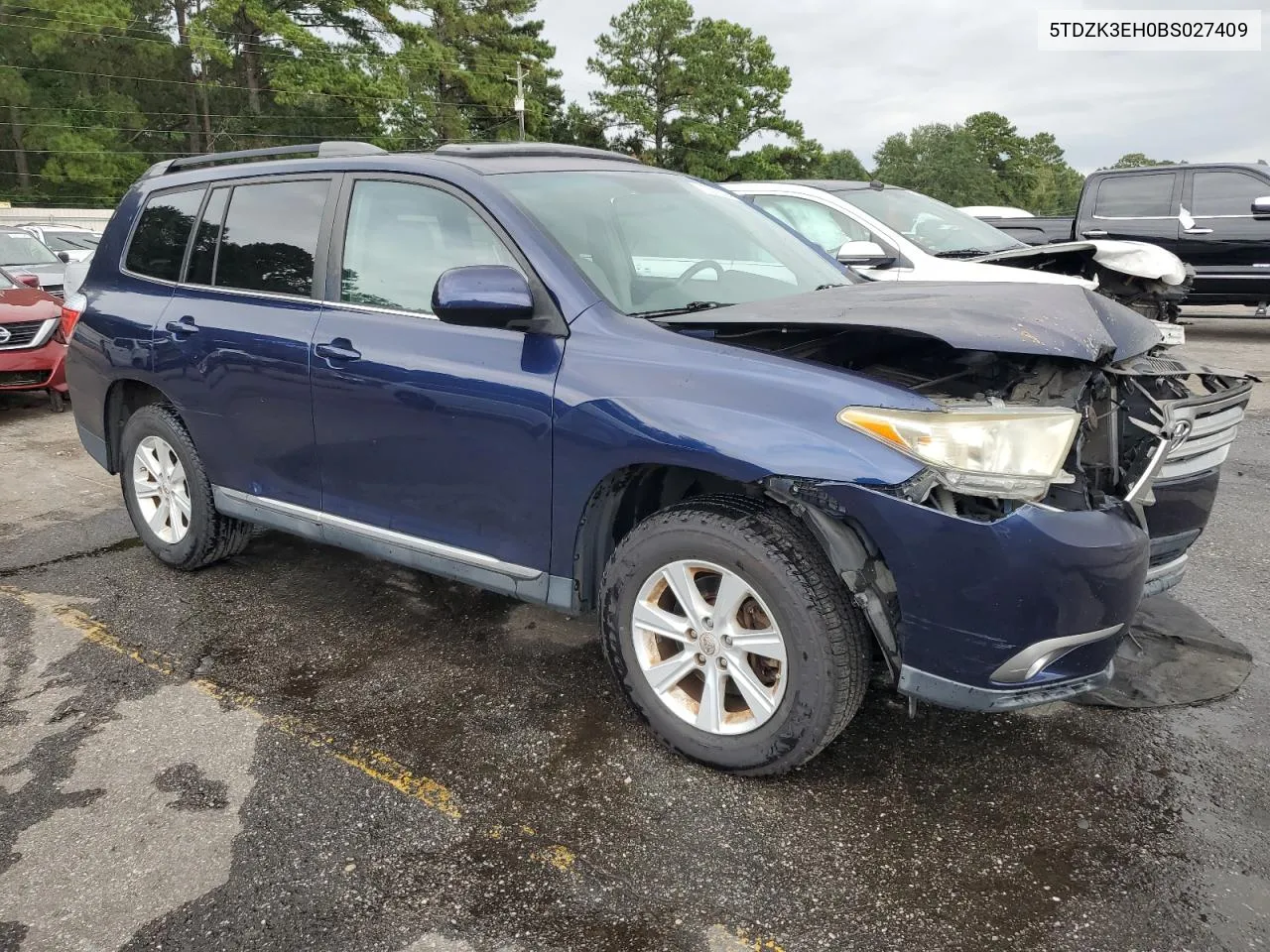 2011 Toyota Highlander Base VIN: 5TDZK3EH0BS027409 Lot: 70099094