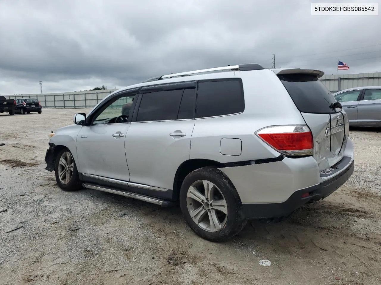 2011 Toyota Highlander Limited VIN: 5TDDK3EH3BS085542 Lot: 70813654