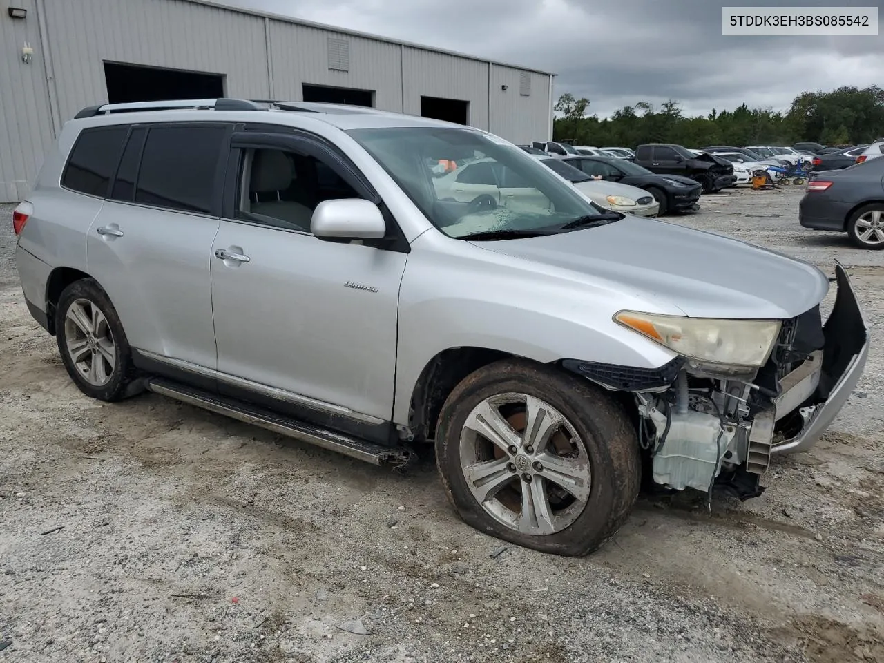 2011 Toyota Highlander Limited VIN: 5TDDK3EH3BS085542 Lot: 70813654