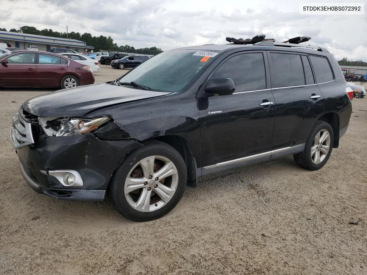 5TDDK3EH0BS072392 2011 Toyota Highlander Limited