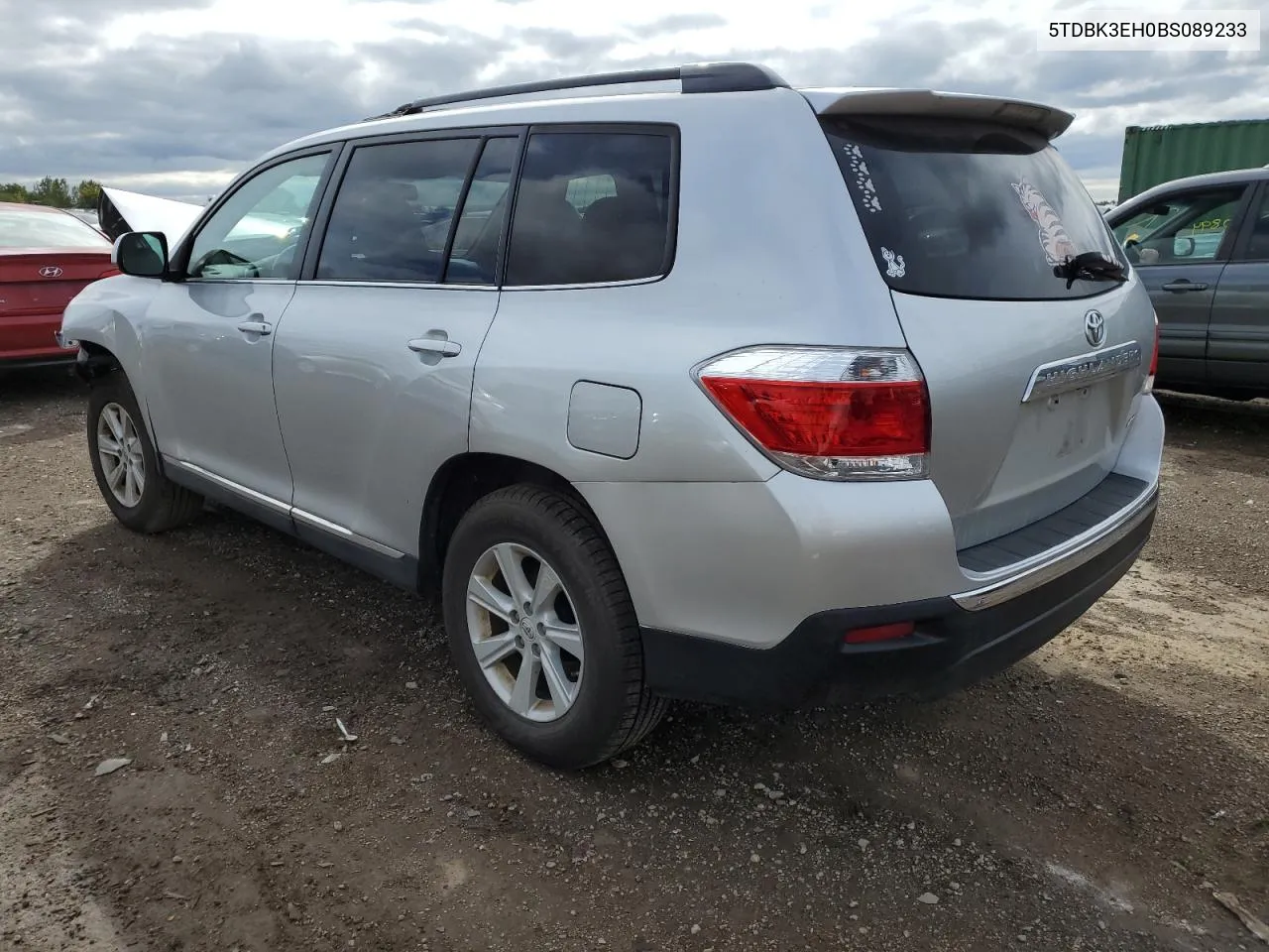 2011 Toyota Highlander Base VIN: 5TDBK3EH0BS089233 Lot: 72432164