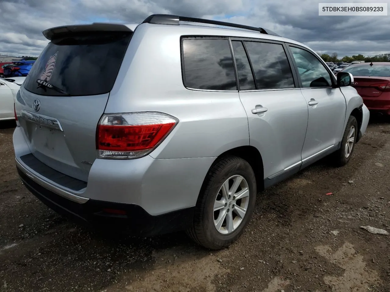 2011 Toyota Highlander Base VIN: 5TDBK3EH0BS089233 Lot: 72432164