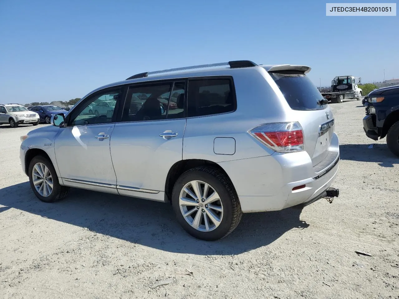 2011 Toyota Highlander Hybrid Limited VIN: JTEDC3EH4B2001051 Lot: 72586944