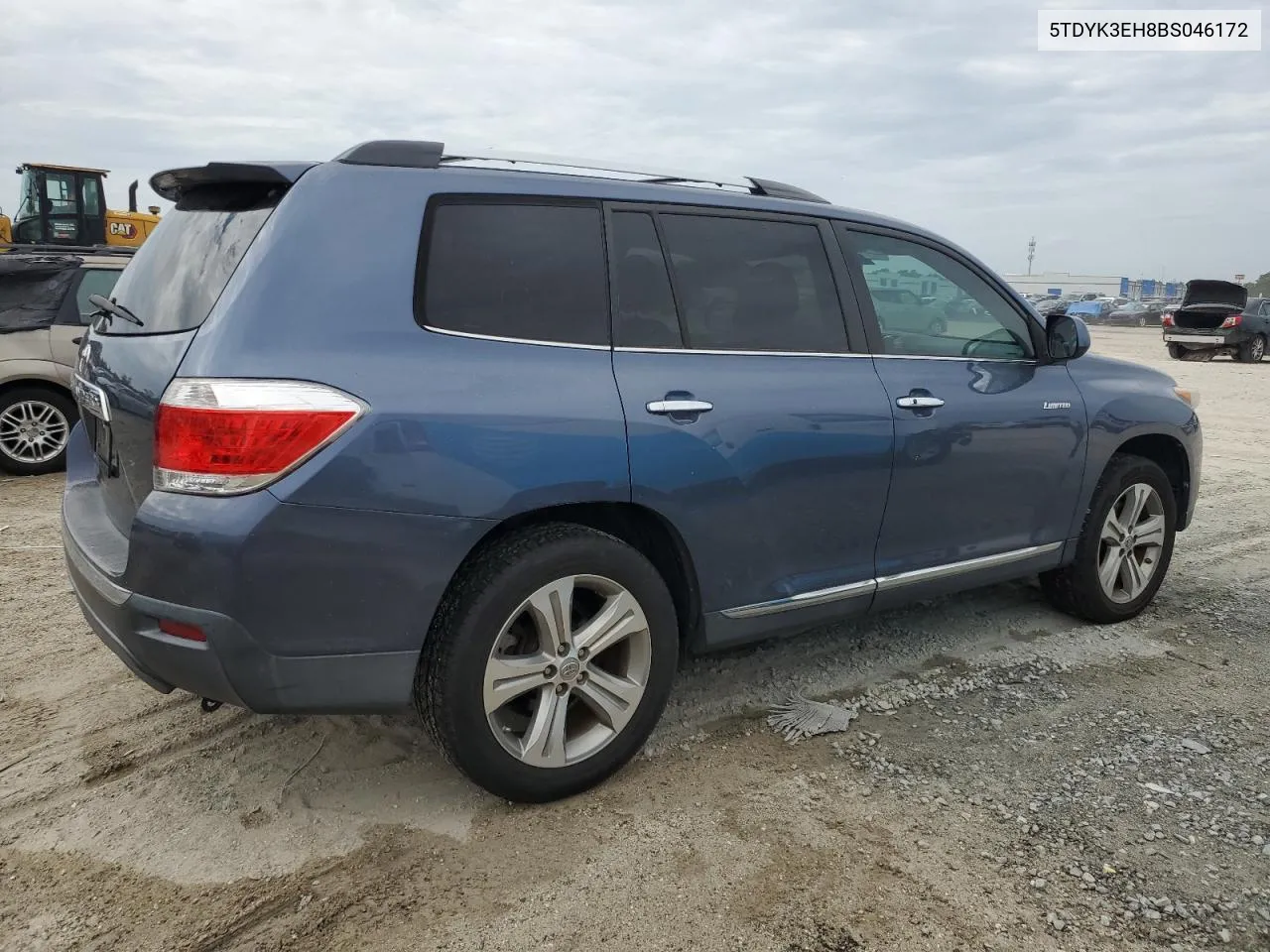 2011 Toyota Highlander Limited VIN: 5TDYK3EH8BS046172 Lot: 72818994