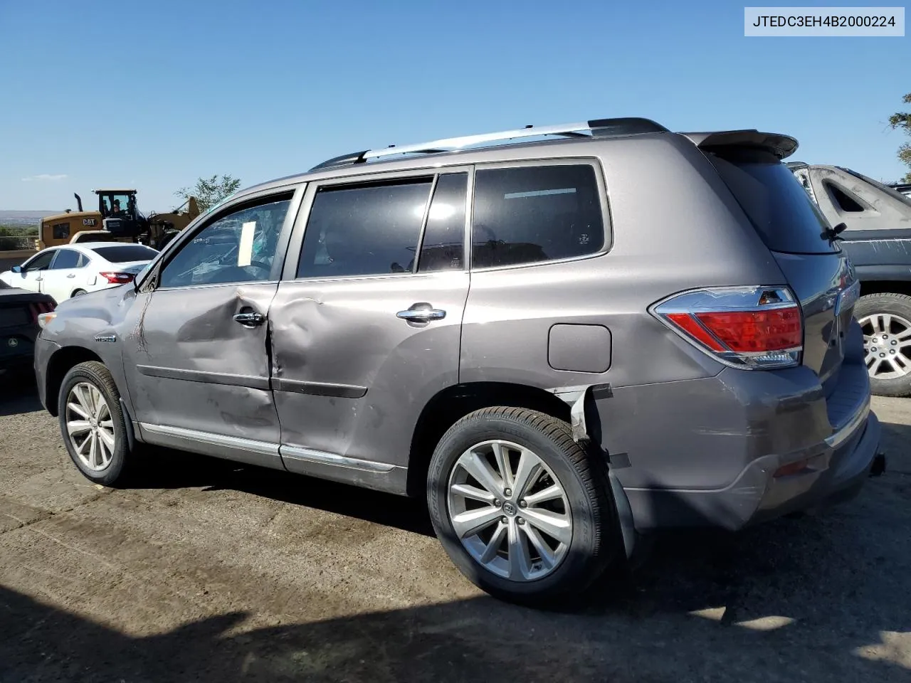 JTEDC3EH4B2000224 2011 Toyota Highlander Hybrid Limited