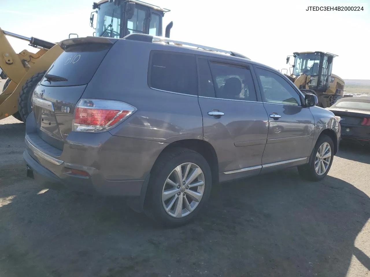 2011 Toyota Highlander Hybrid Limited VIN: JTEDC3EH4B2000224 Lot: 73056584