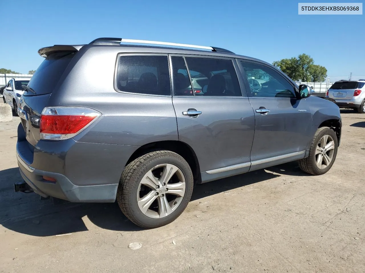 5TDDK3EHXBS069368 2011 Toyota Highlander Limited