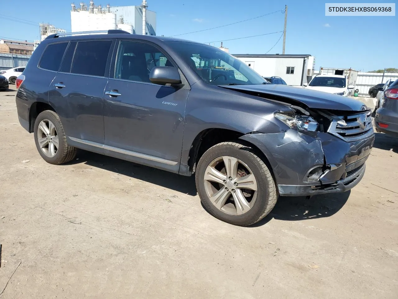 5TDDK3EHXBS069368 2011 Toyota Highlander Limited