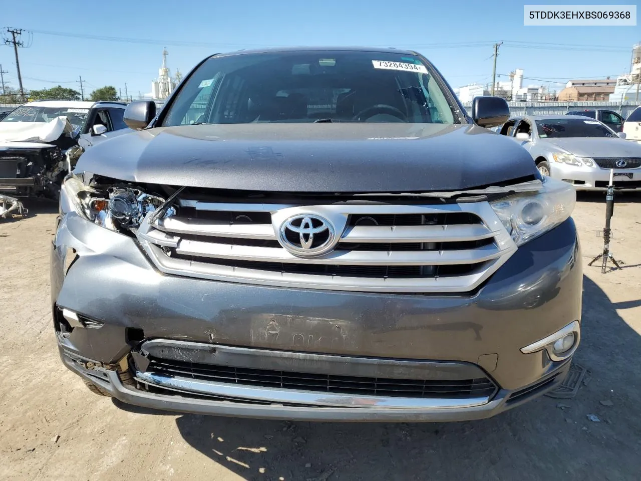 2011 Toyota Highlander Limited VIN: 5TDDK3EHXBS069368 Lot: 73284394