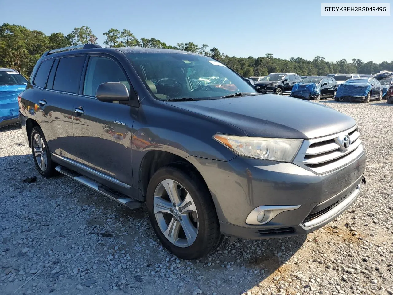 2011 Toyota Highlander Limited VIN: 5TDYK3EH3BS049495 Lot: 73572154