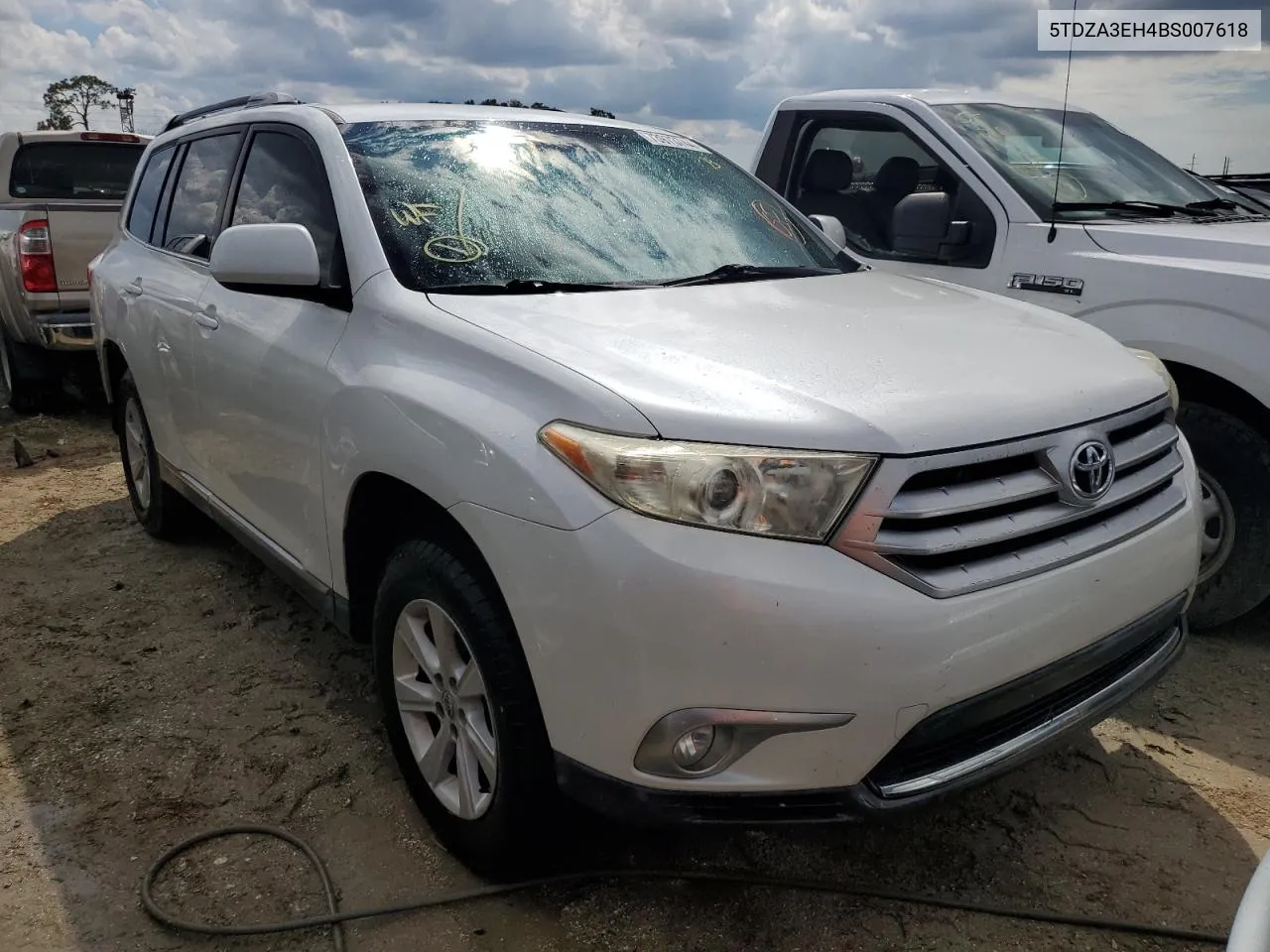 2011 Toyota Highlander Base VIN: 5TDZA3EH4BS007618 Lot: 73973744