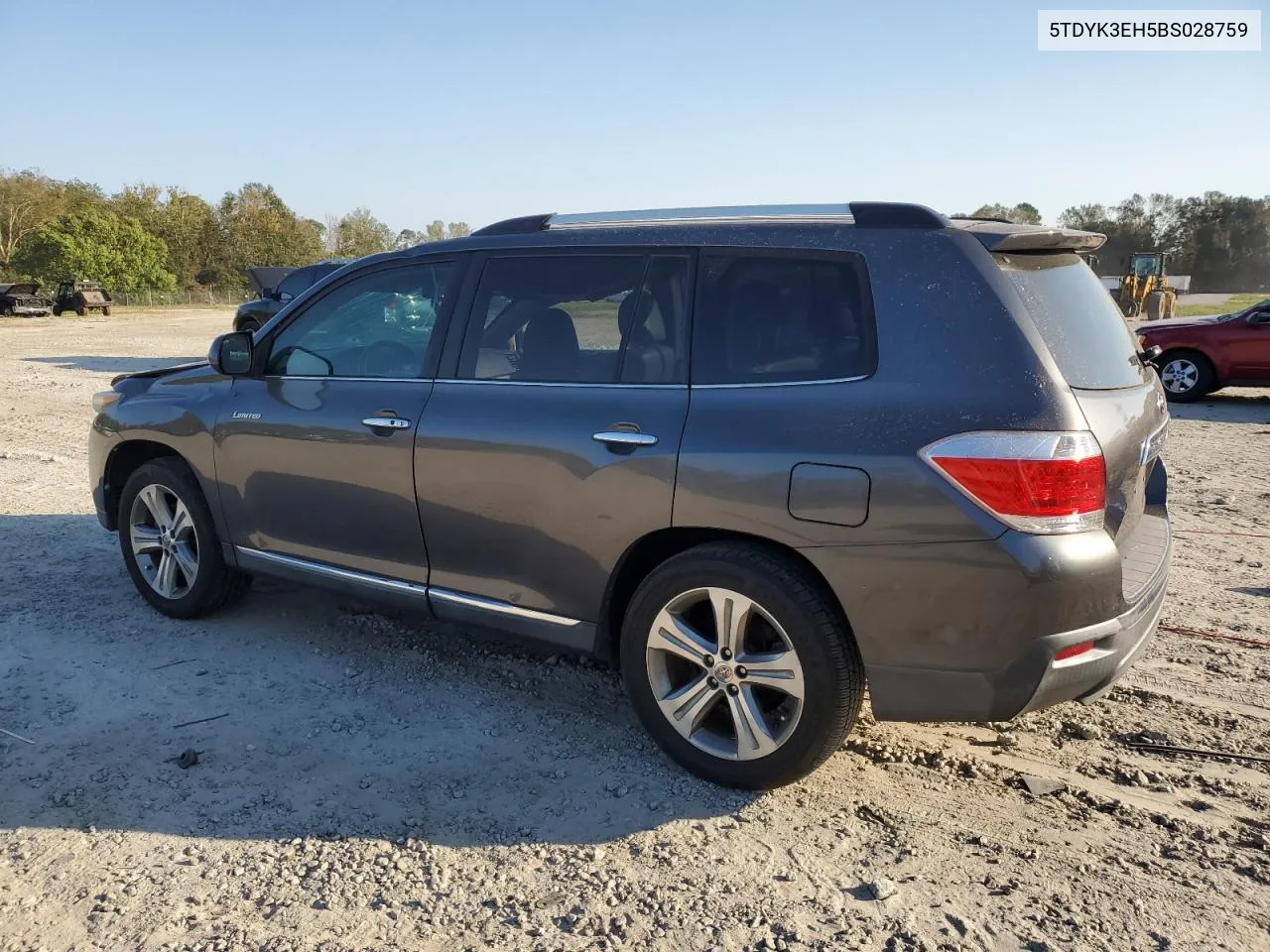 2011 Toyota Highlander Limited VIN: 5TDYK3EH5BS028759 Lot: 74290314