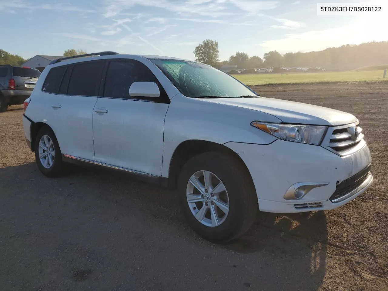 2011 Toyota Highlander Base VIN: 5TDZK3EH7BS028122 Lot: 74600134