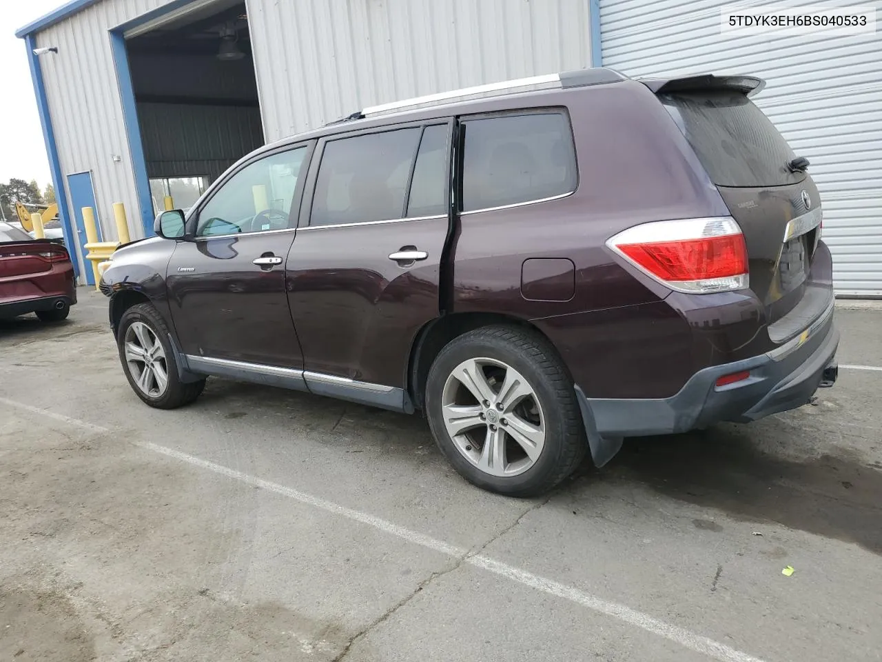 2011 Toyota Highlander Limited VIN: 5TDYK3EH6BS040533 Lot: 75329264