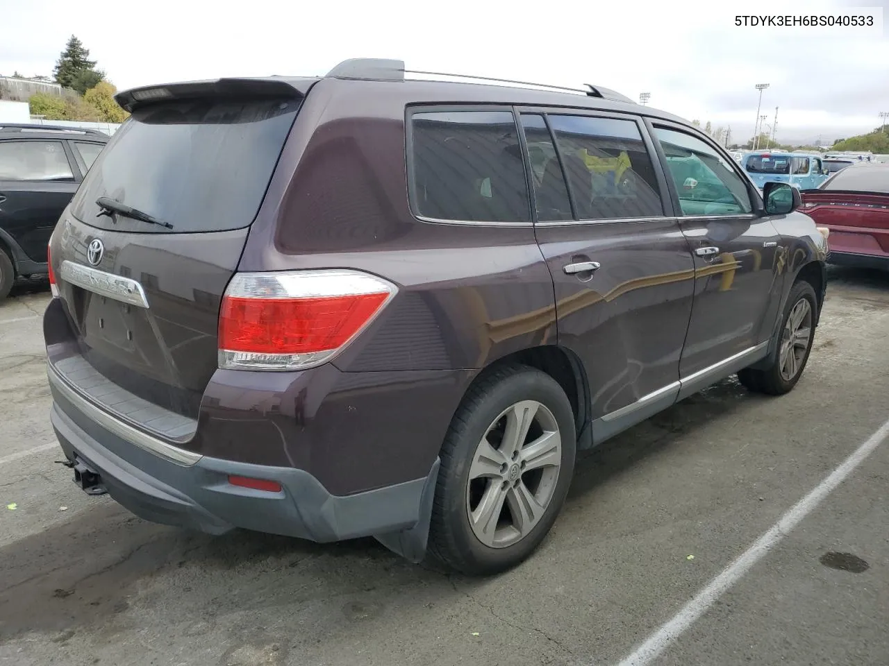 2011 Toyota Highlander Limited VIN: 5TDYK3EH6BS040533 Lot: 75329264