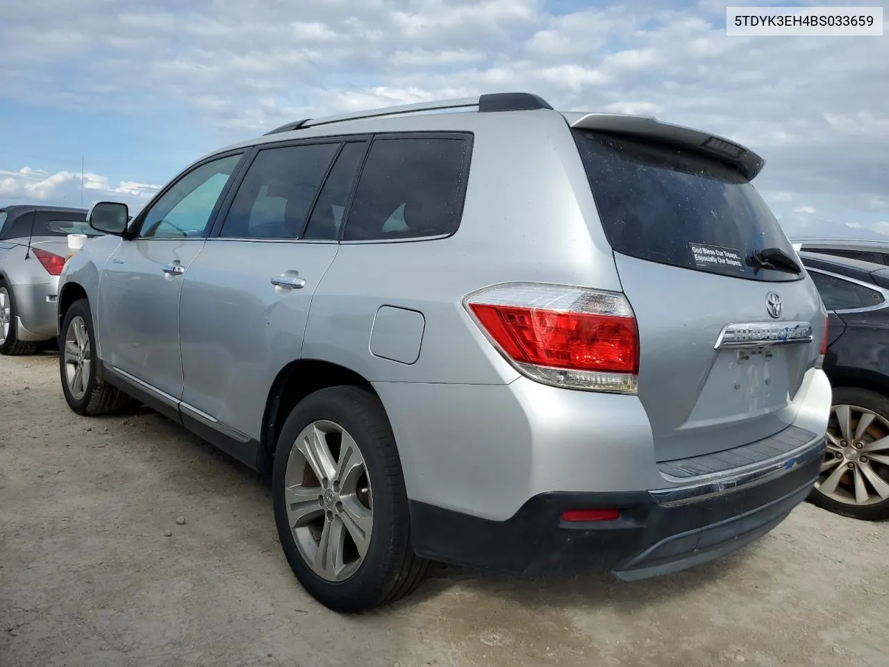 2011 Toyota Highlander Limited VIN: 5TDYK3EH4BS033659 Lot: 75467414