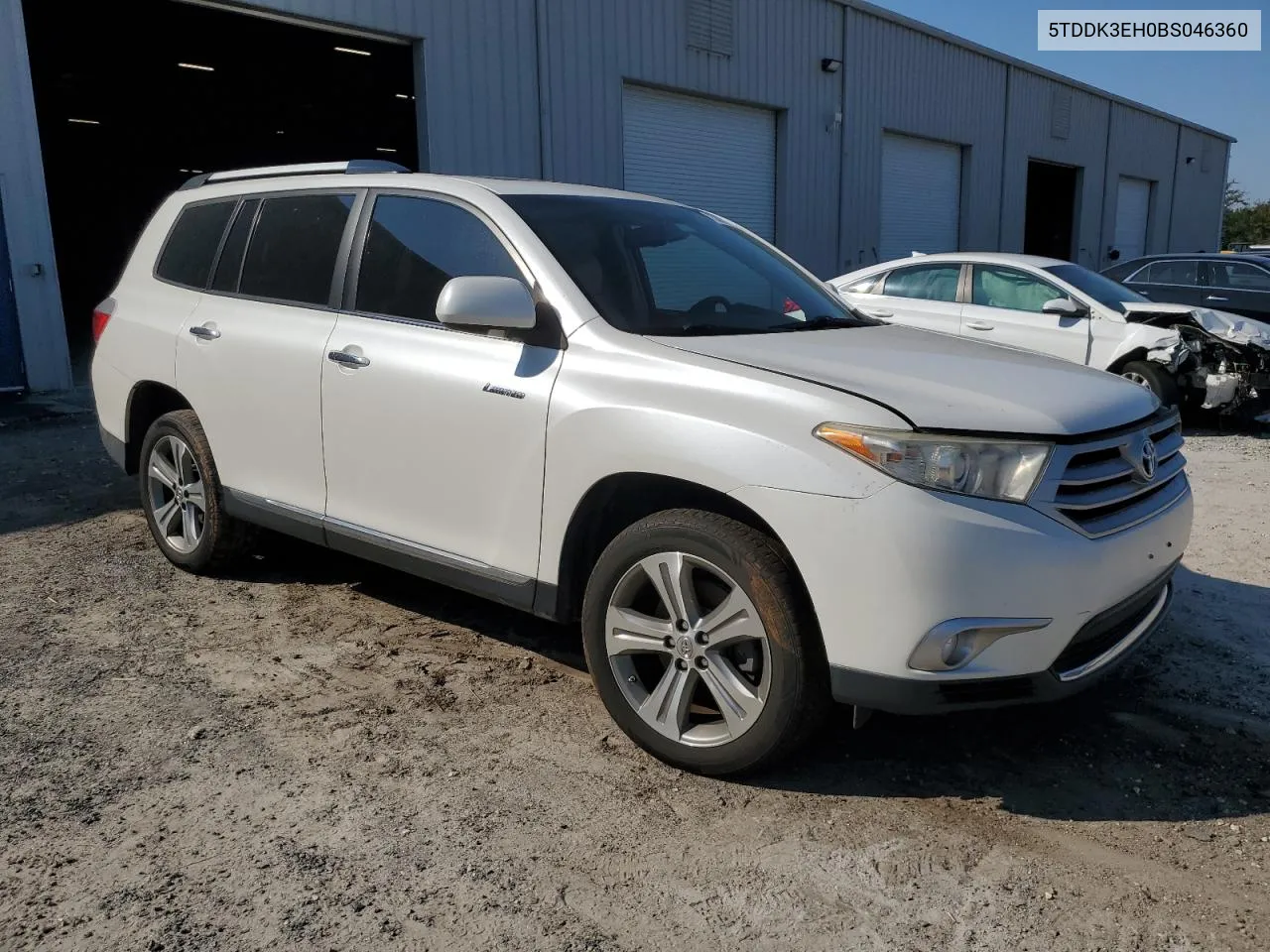 2011 Toyota Highlander Limited VIN: 5TDDK3EH0BS046360 Lot: 75877974