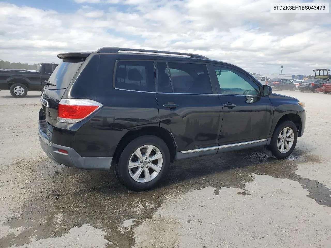 2011 Toyota Highlander Base VIN: 5TDZK3EH1BS043473 Lot: 76374564