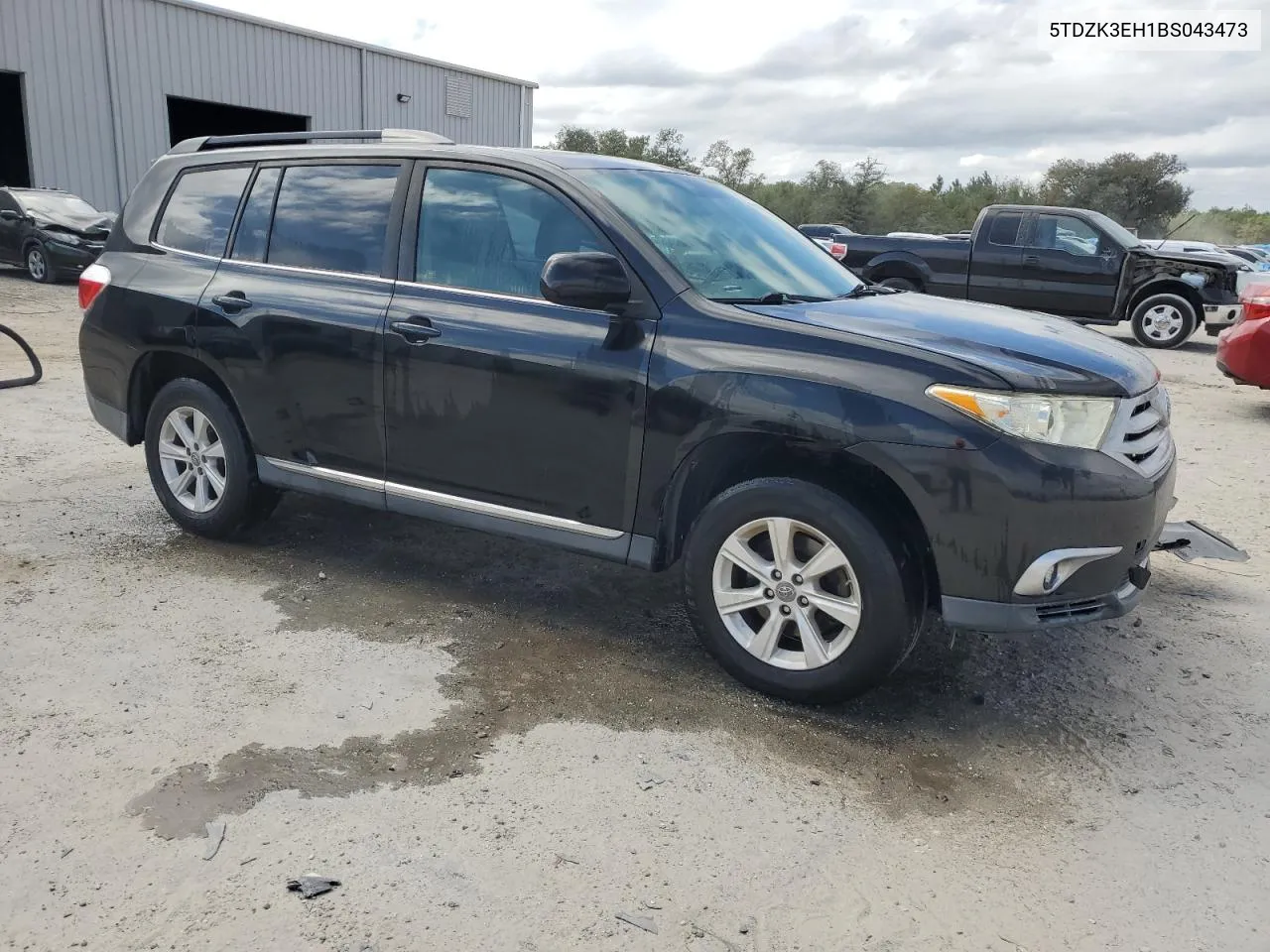 2011 Toyota Highlander Base VIN: 5TDZK3EH1BS043473 Lot: 76374564