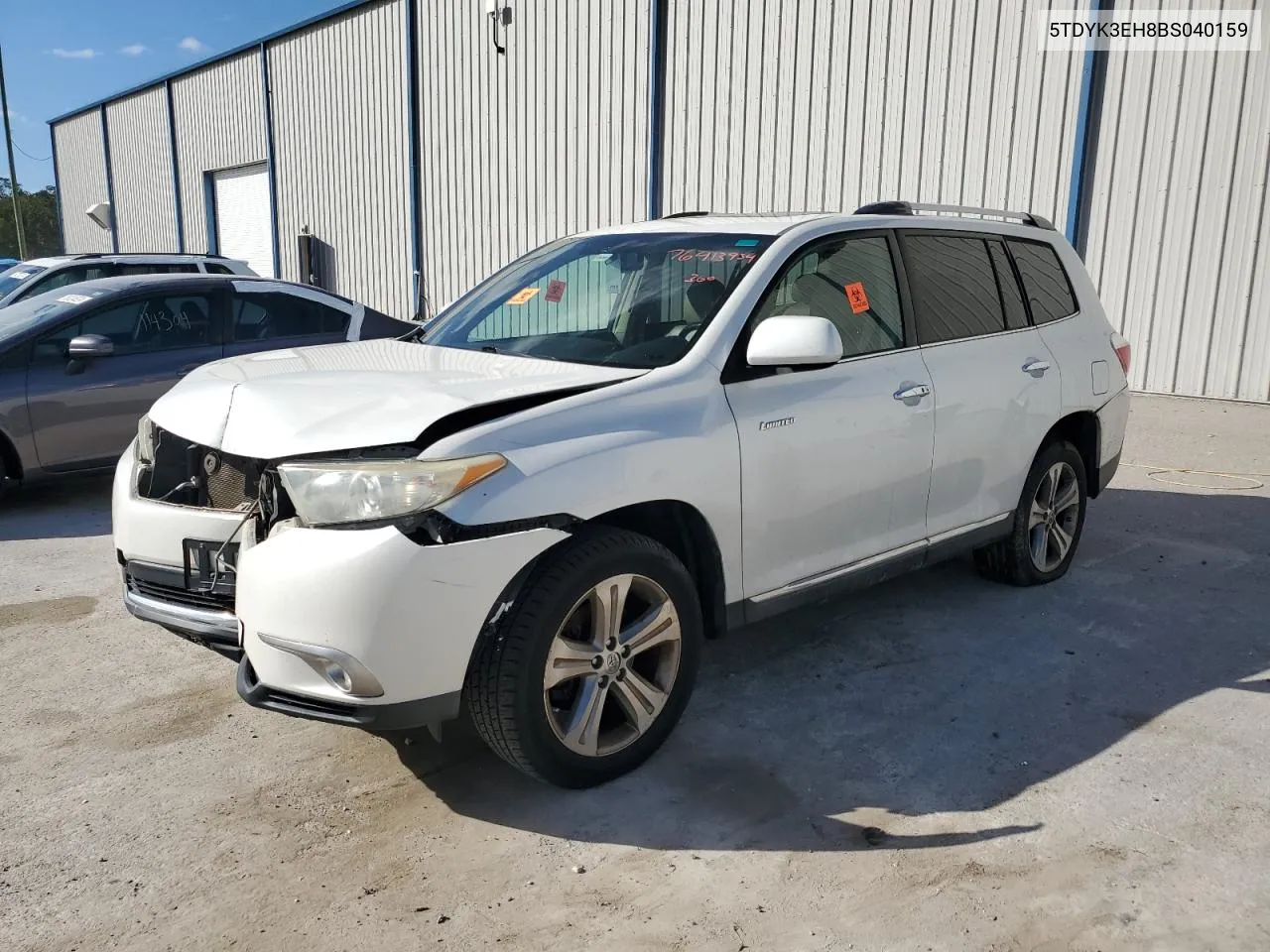 2011 Toyota Highlander Limited VIN: 5TDYK3EH8BS040159 Lot: 76413954