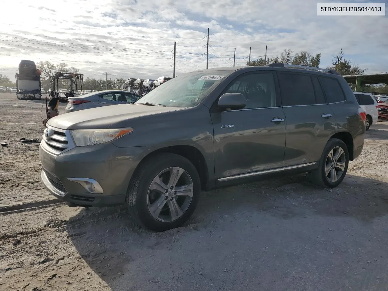 2011 Toyota Highlander Limited VIN: 5TDYK3EH2BS044613 Lot: 76754604