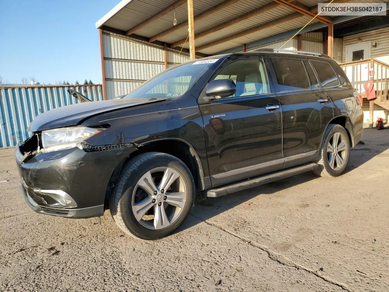 5TDDK3EH3BS042187 2011 Toyota Highlander Limited