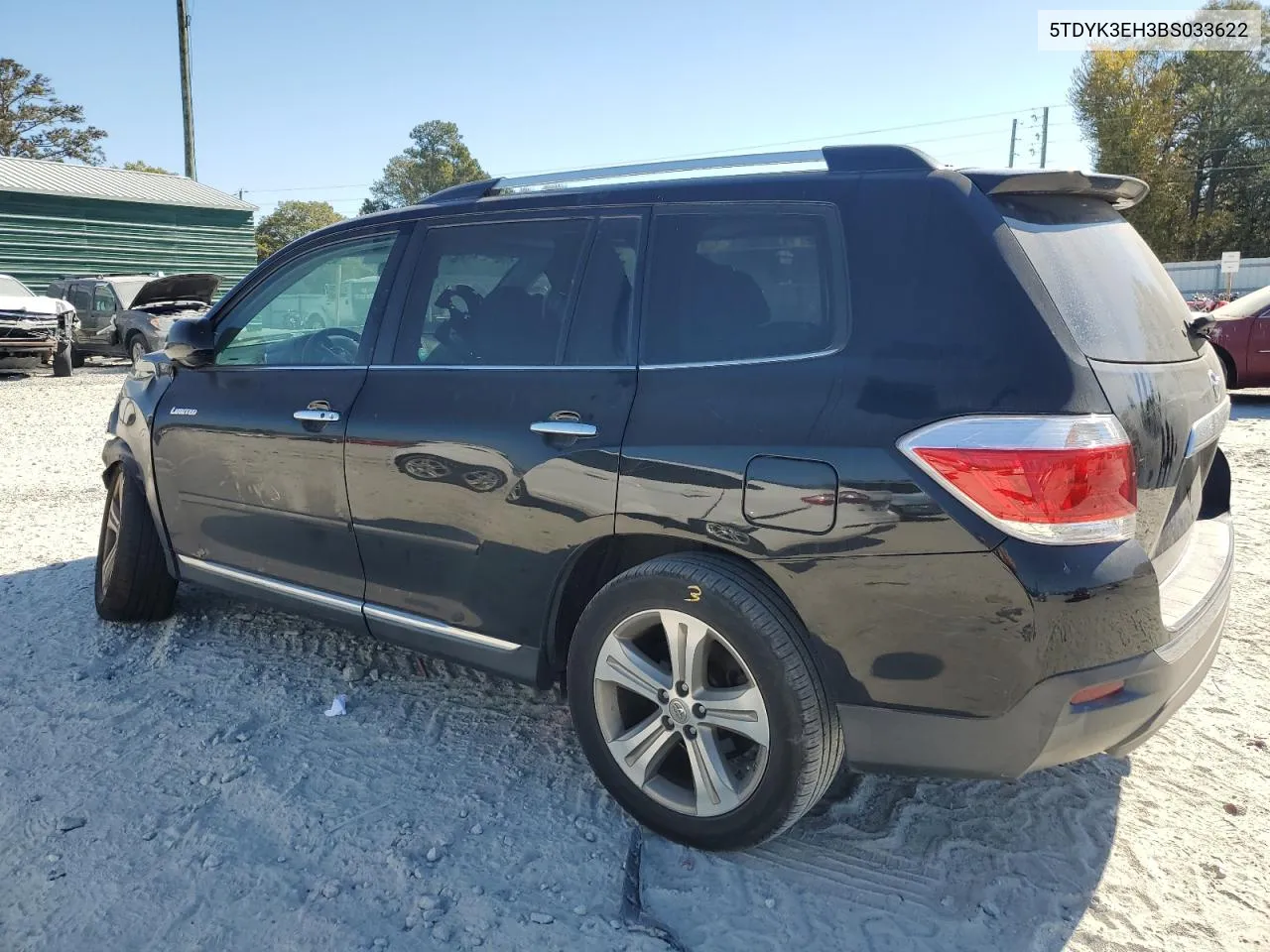 2011 Toyota Highlander Limited VIN: 5TDYK3EH3BS033622 Lot: 77726944