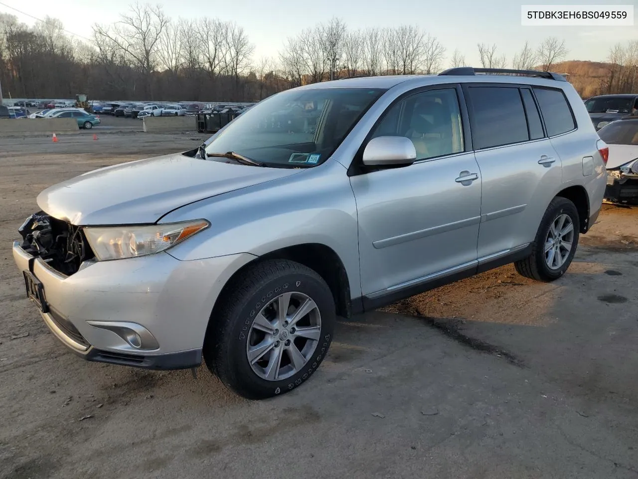 2011 Toyota Highlander Base VIN: 5TDBK3EH6BS049559 Lot: 77829454