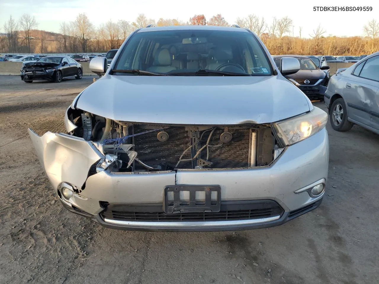 2011 Toyota Highlander Base VIN: 5TDBK3EH6BS049559 Lot: 77829454