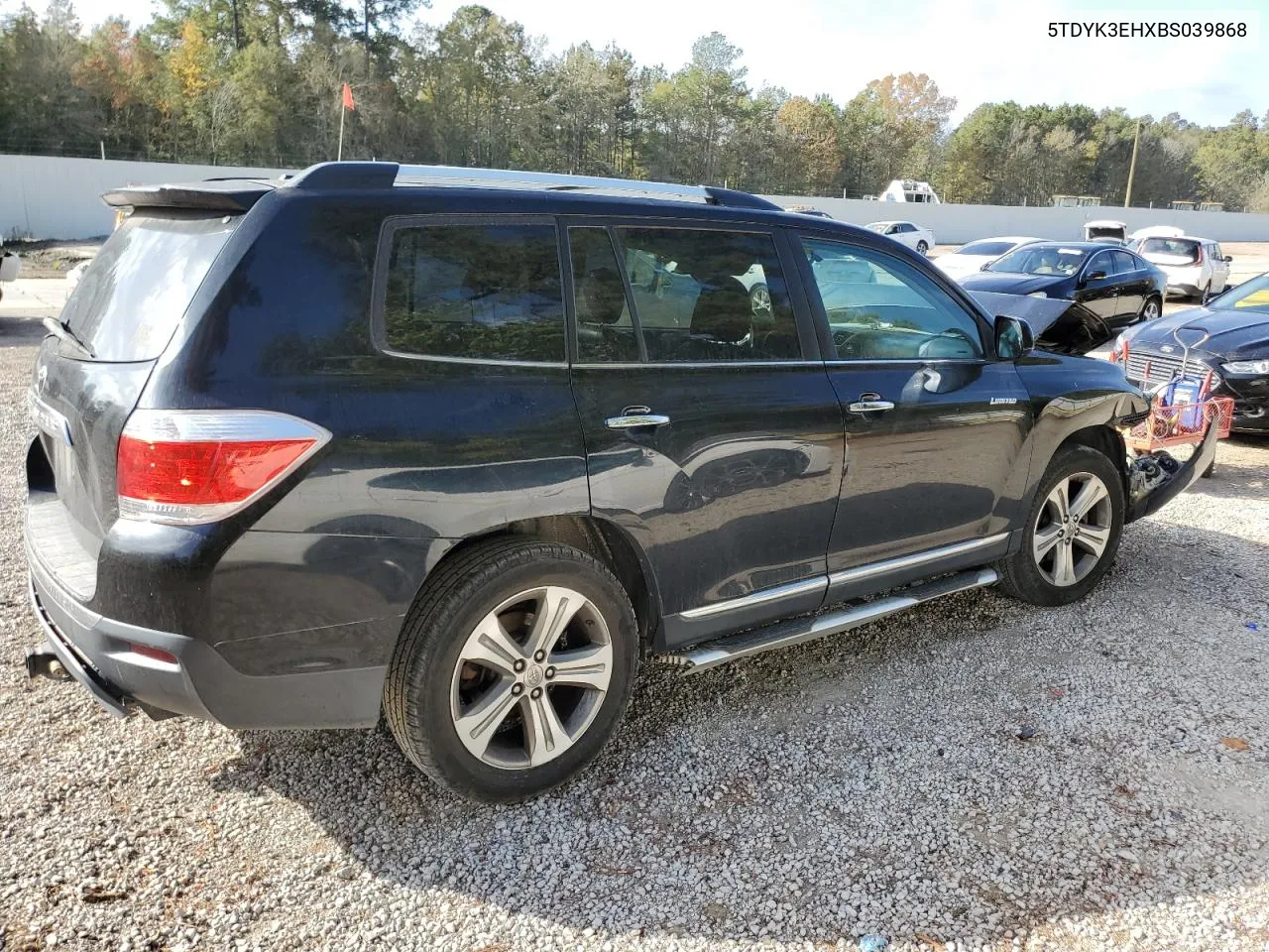 2011 Toyota Highlander Limited VIN: 5TDYK3EHXBS039868 Lot: 78384964