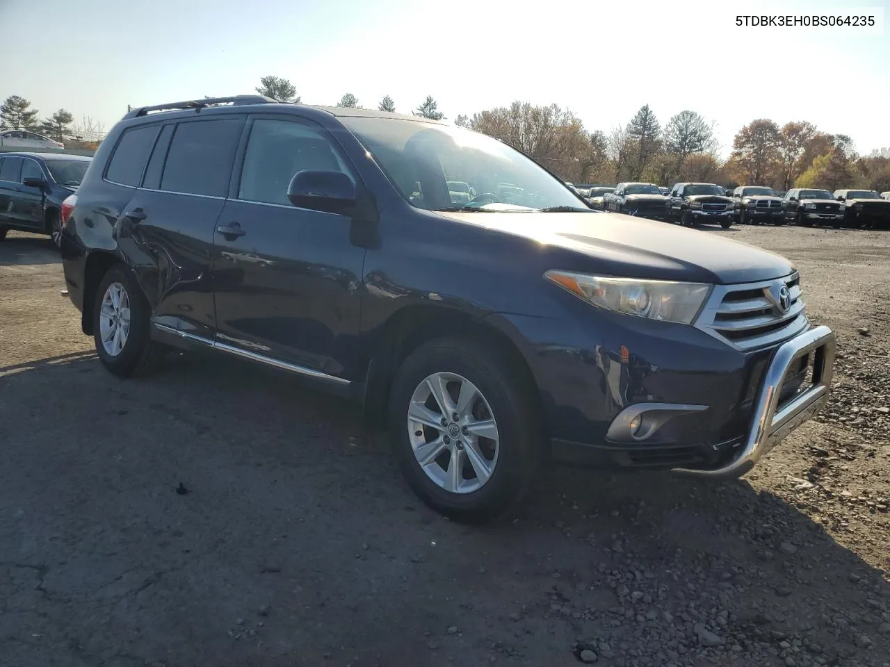 2011 Toyota Highlander Base VIN: 5TDBK3EH0BS064235 Lot: 78471314