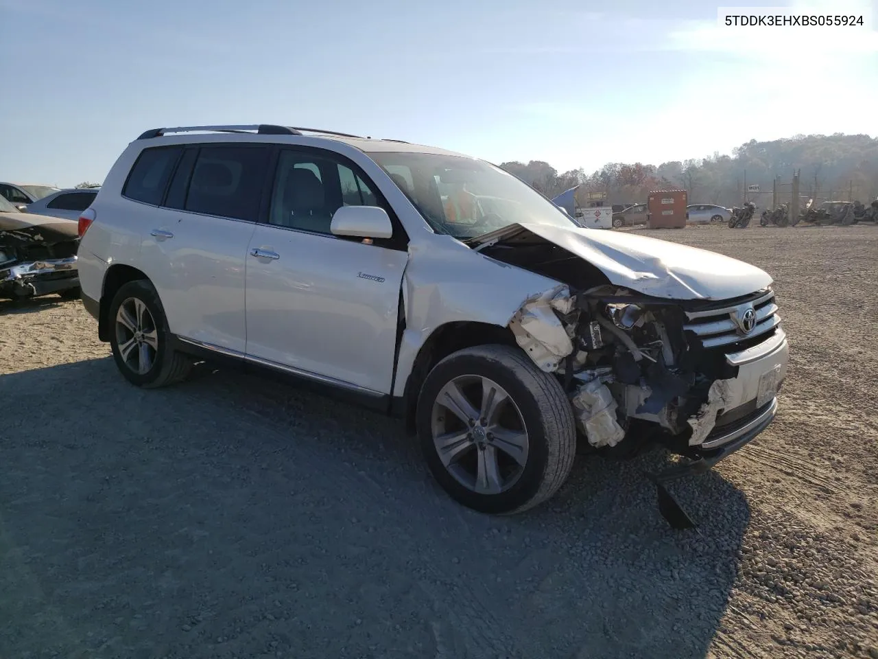 2011 Toyota Highlander Limited VIN: 5TDDK3EHXBS055924 Lot: 78589334