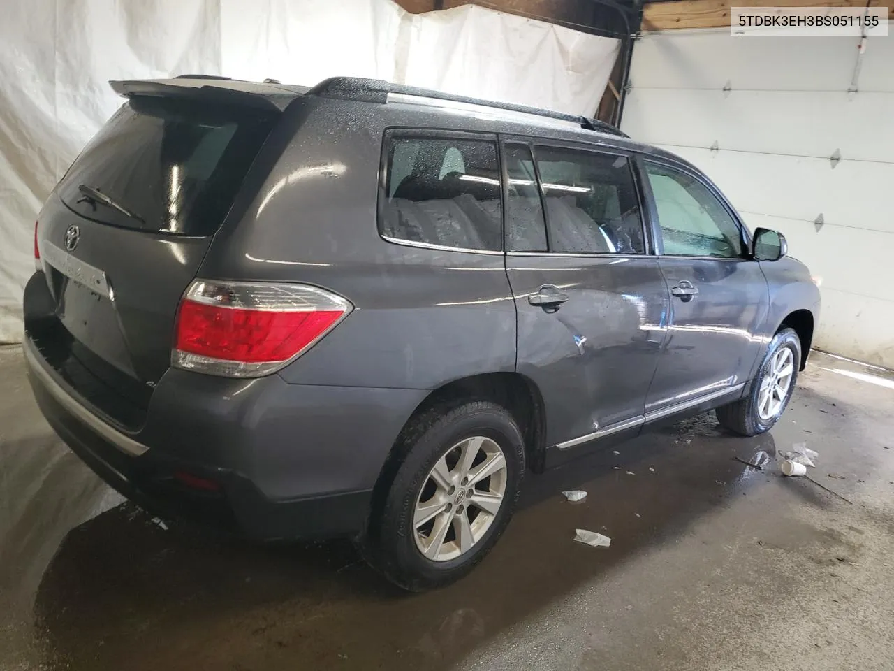 2011 Toyota Highlander Base VIN: 5TDBK3EH3BS051155 Lot: 78721204