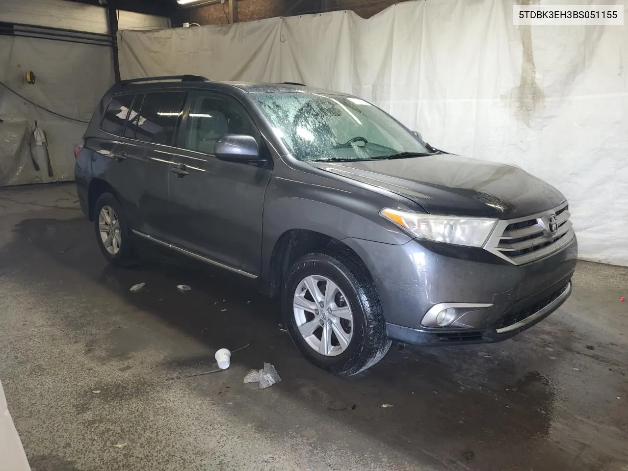 2011 Toyota Highlander Base VIN: 5TDBK3EH3BS051155 Lot: 78721204