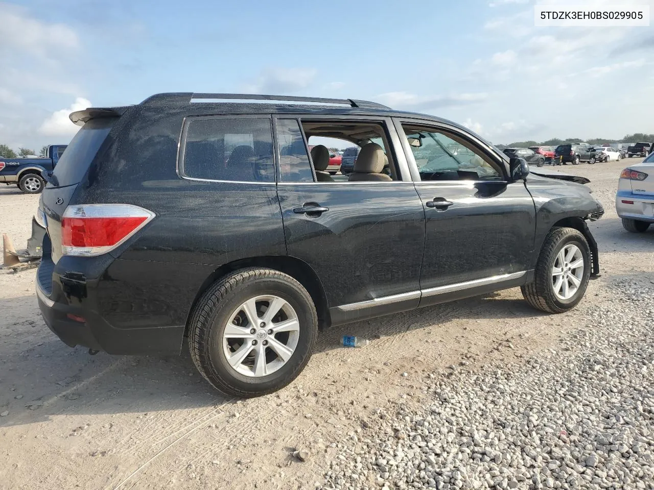 2011 Toyota Highlander Base VIN: 5TDZK3EH0BS029905 Lot: 78882984