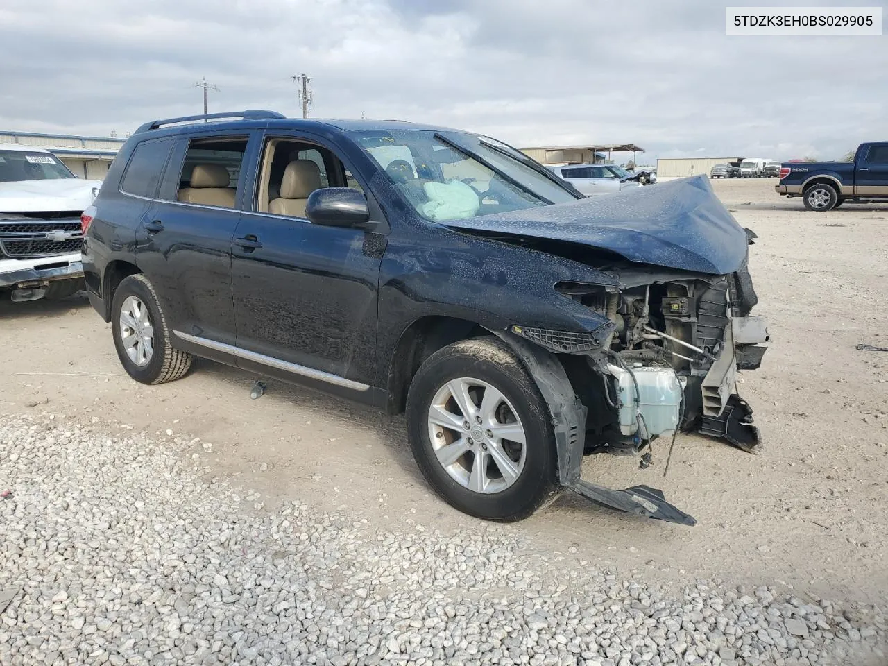 2011 Toyota Highlander Base VIN: 5TDZK3EH0BS029905 Lot: 78882984