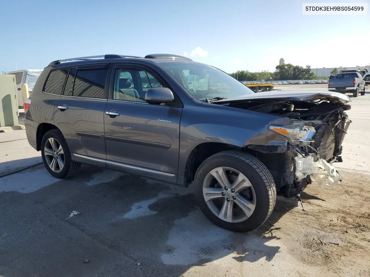 2011 Toyota Highlander Limited VIN: 5TDDK3EH9BS054599 Lot: 78903854