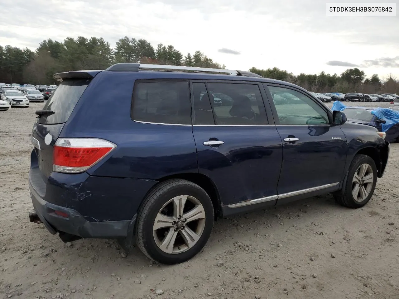 2011 Toyota Highlander Limited VIN: 5TDDK3EH3BS076842 Lot: 79169184