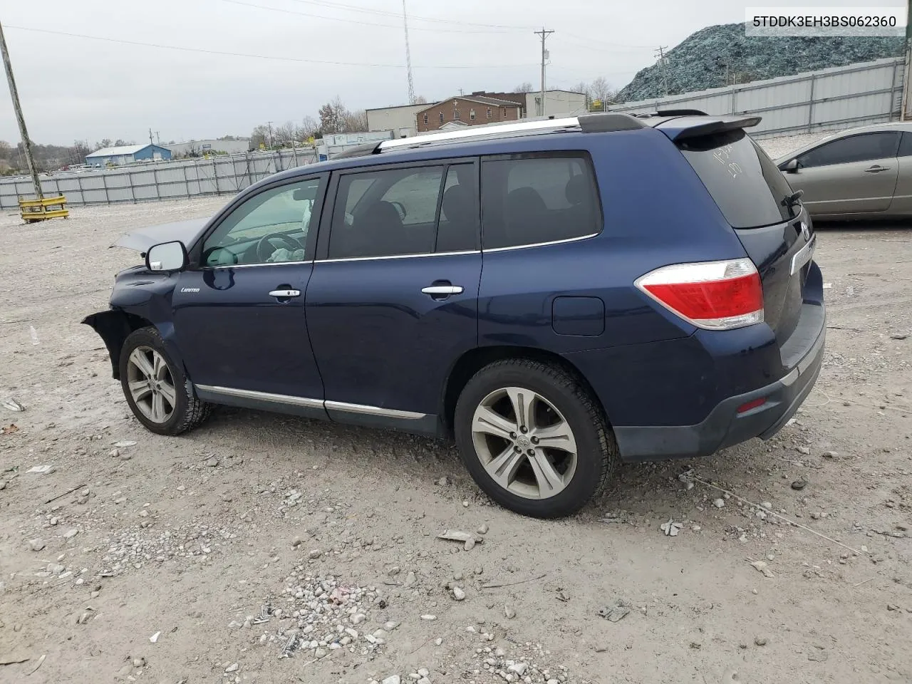 2011 Toyota Highlander Limited VIN: 5TDDK3EH3BS062360 Lot: 79394044