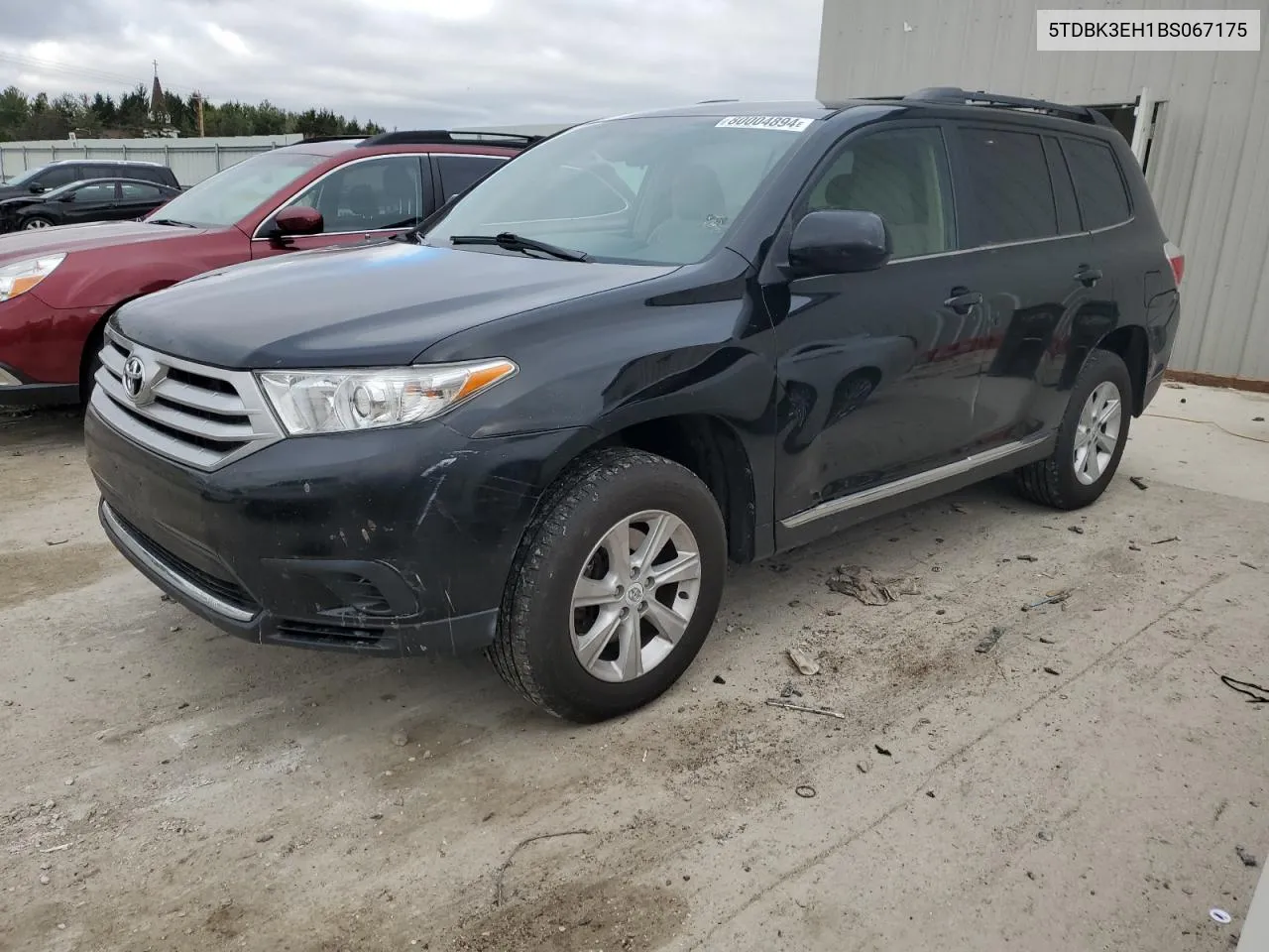 2011 Toyota Highlander Base VIN: 5TDBK3EH1BS067175 Lot: 80004894