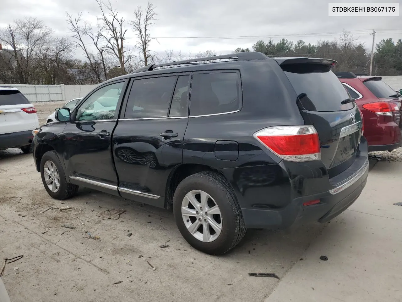 2011 Toyota Highlander Base VIN: 5TDBK3EH1BS067175 Lot: 80004894