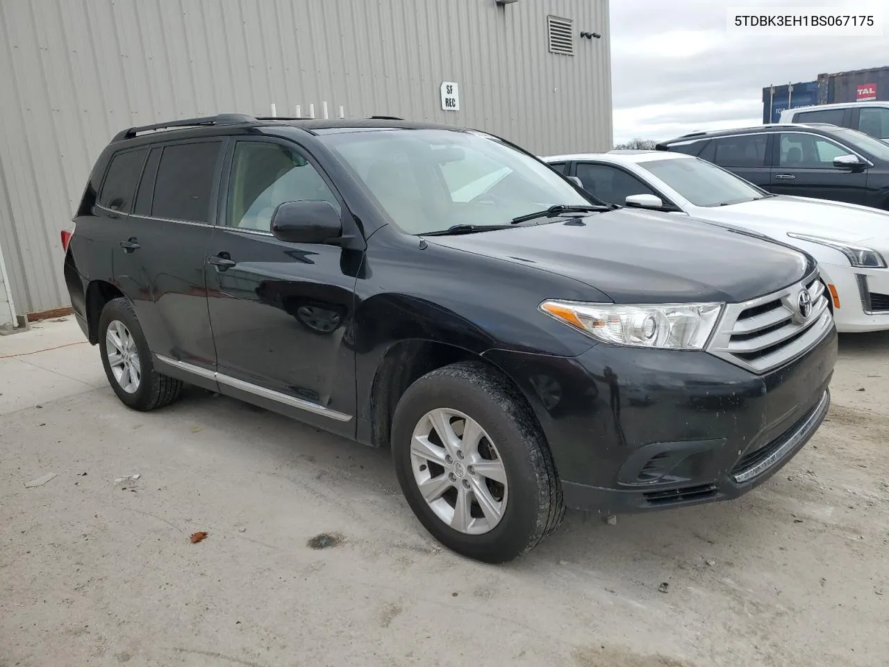 2011 Toyota Highlander Base VIN: 5TDBK3EH1BS067175 Lot: 80004894