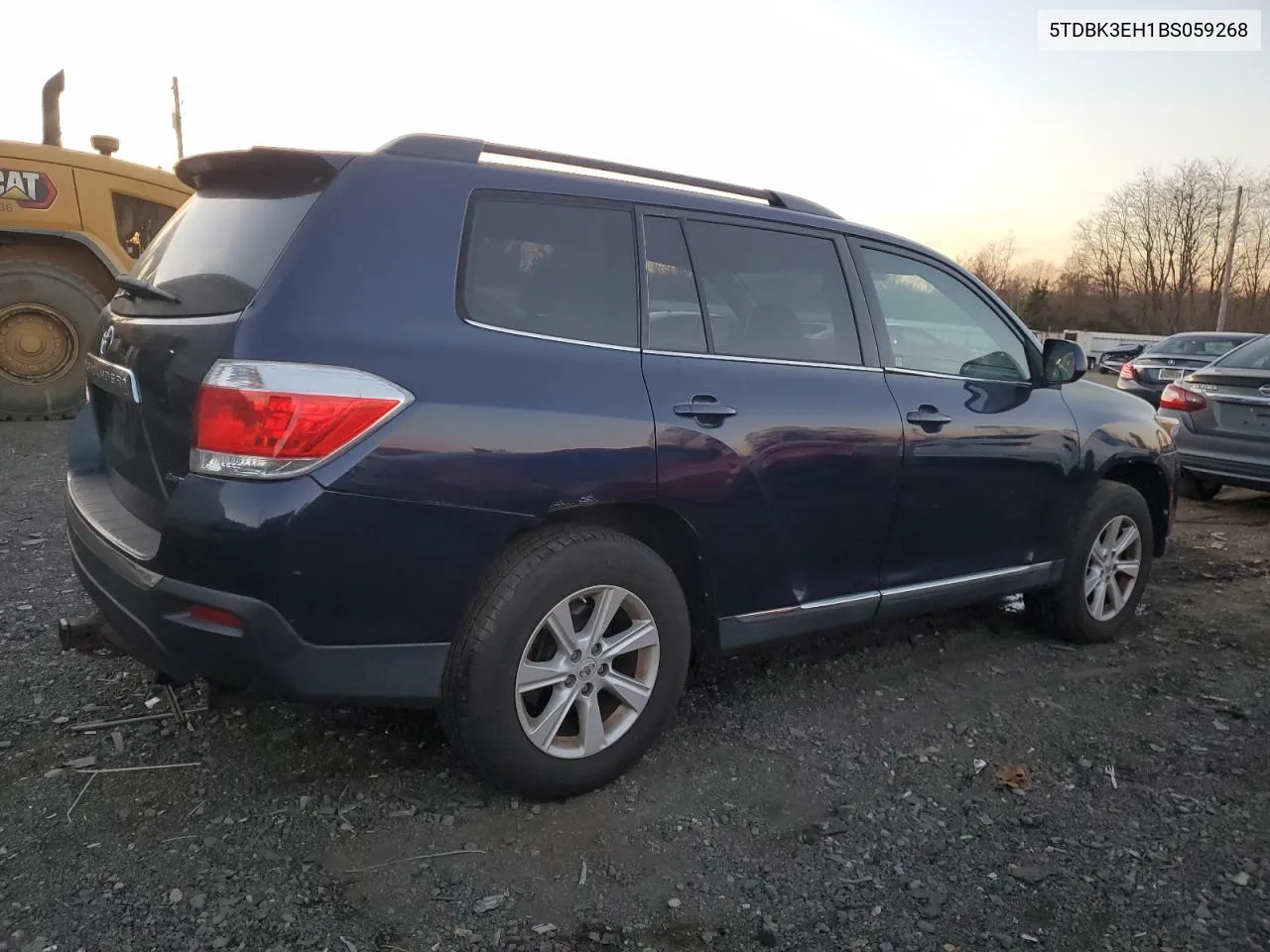 2011 Toyota Highlander Base VIN: 5TDBK3EH1BS059268 Lot: 80739834