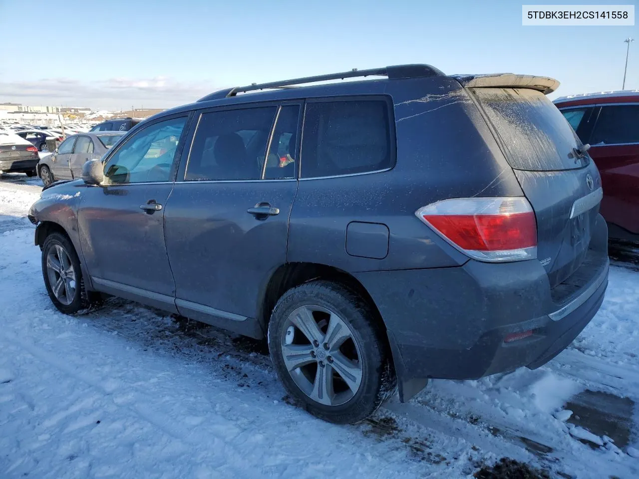 2012 Toyota Highlander Base VIN: 5TDBK3EH2CS141558 Lot: 41891554