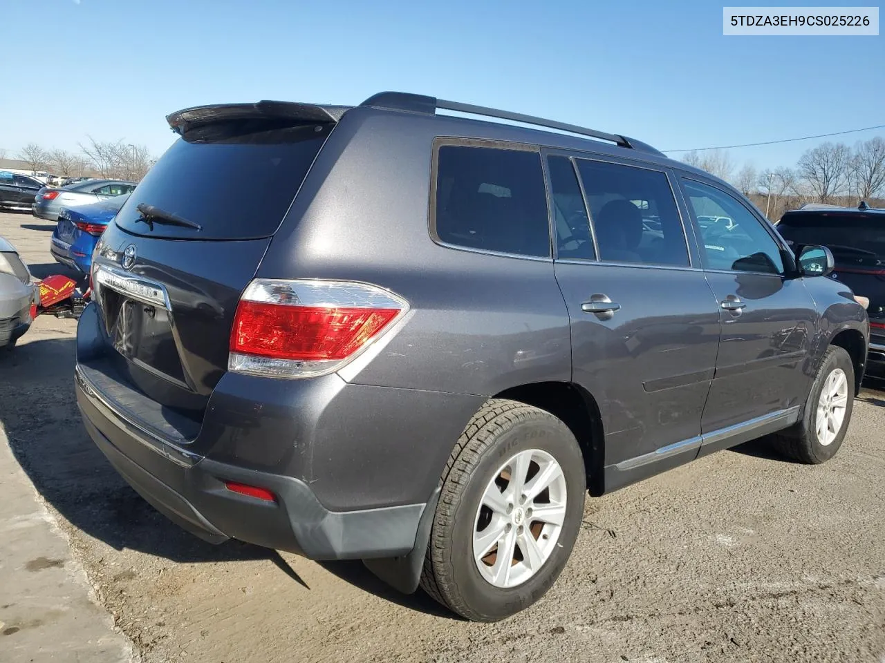 5TDZA3EH9CS025226 2012 Toyota Highlander Base