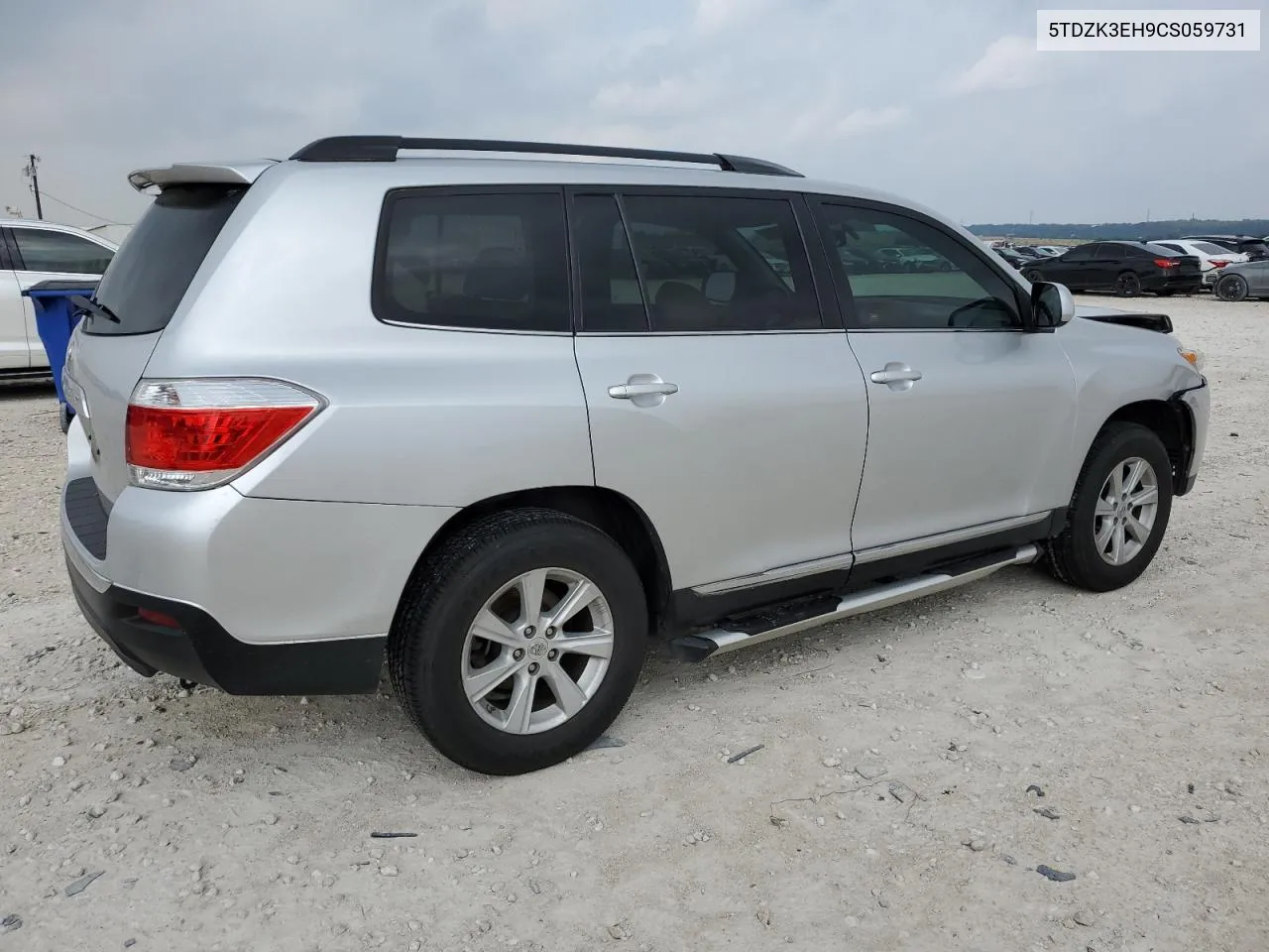 2012 Toyota Highlander Base VIN: 5TDZK3EH9CS059731 Lot: 57239174