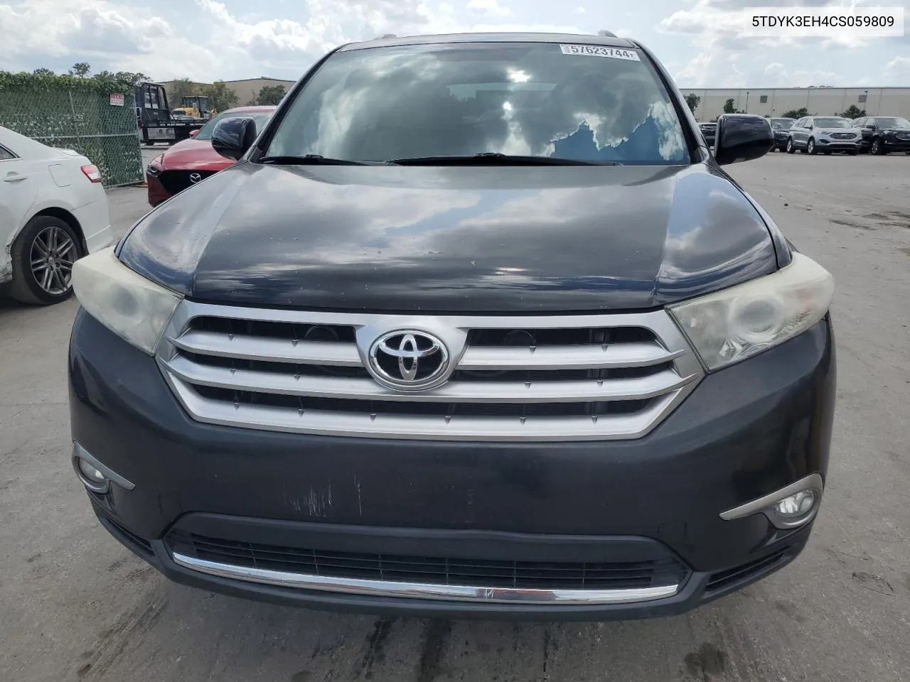 5TDYK3EH4CS059809 2012 Toyota Highlander Limited